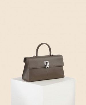 Bolsas Hombro Cafuné Medium Stance Mujer Grises Marrom | QZB8518TS