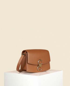 Bolsas Hombro Cafuné Small Pendulum Mujer Marrom | YJD6882FM