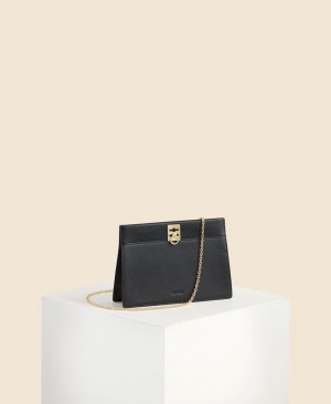 Bolsas Hombro Cafuné Stance Chain Mujer Negros | EGX337NA