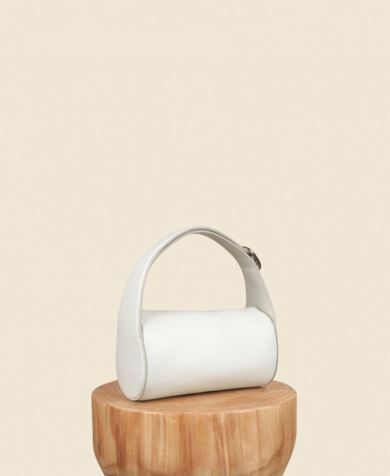 Bolsa De Hombro Cafuné Drop Duffel Mujer Blancos | BSB6253NN