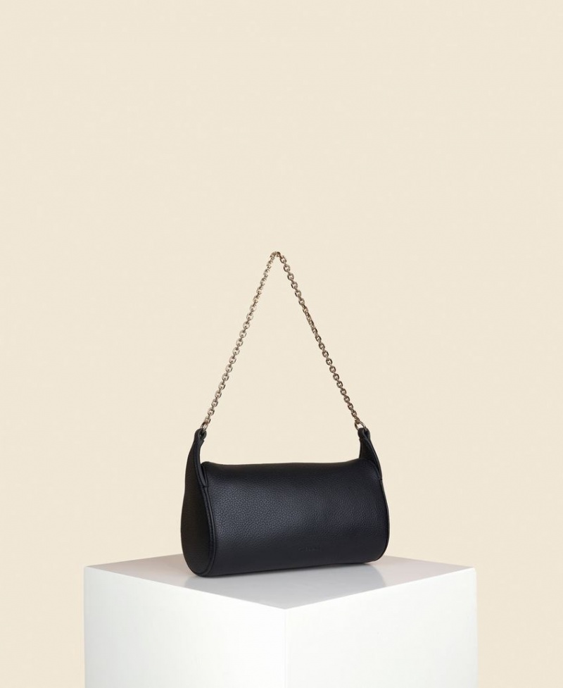 Bolsa De Hombro Cafuné Mini Drop Duffel Mujer Negros | SEL1827KC