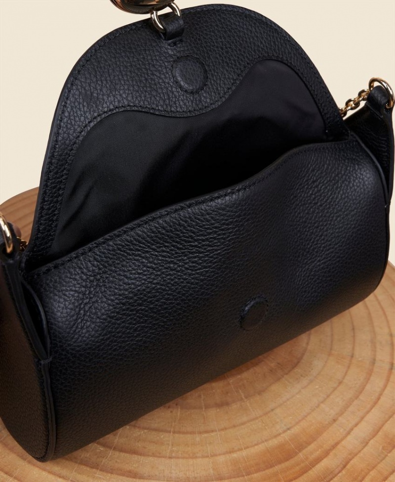 Bolsa De Hombro Cafuné Mini Drop Duffel Mujer Negros | SEL1827KC