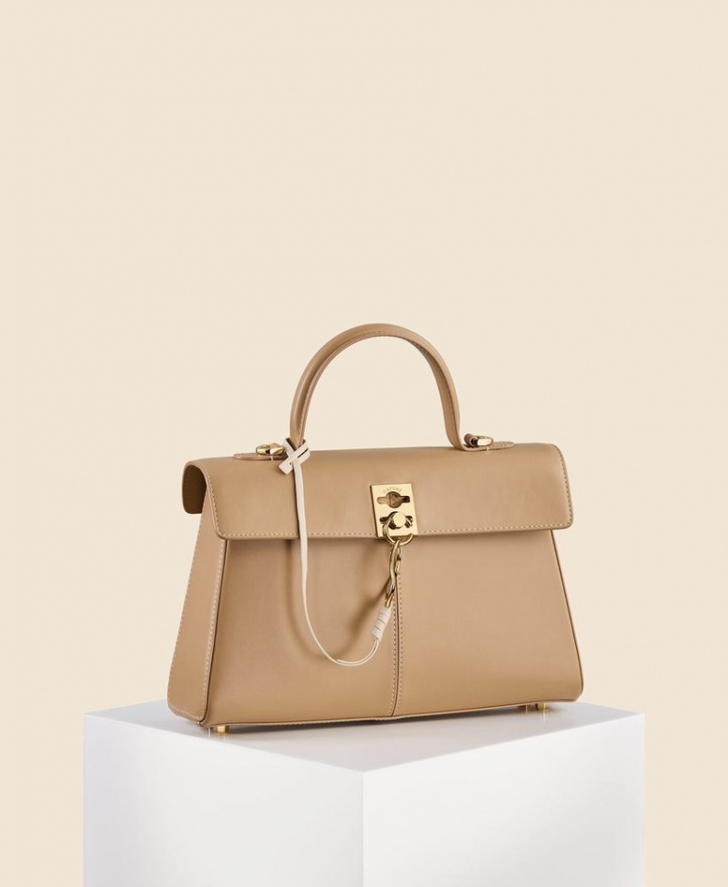 Bolsa De Hombro Cafuné Stance Bag Mujer Beige | NKN186MG