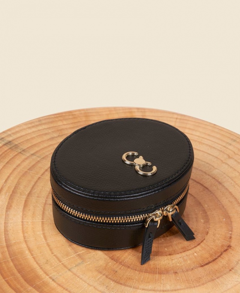 Bolsa De Maquillaje Cafuné Double-C Jewellery Keeper Mujer Negros | IVK9590WY