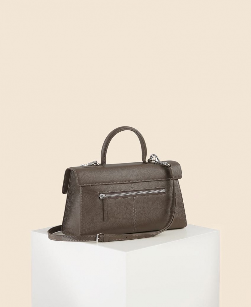 Bolsas Hombro Cafuné Medium Stance Mujer Grises Marrom | QZB8518TS