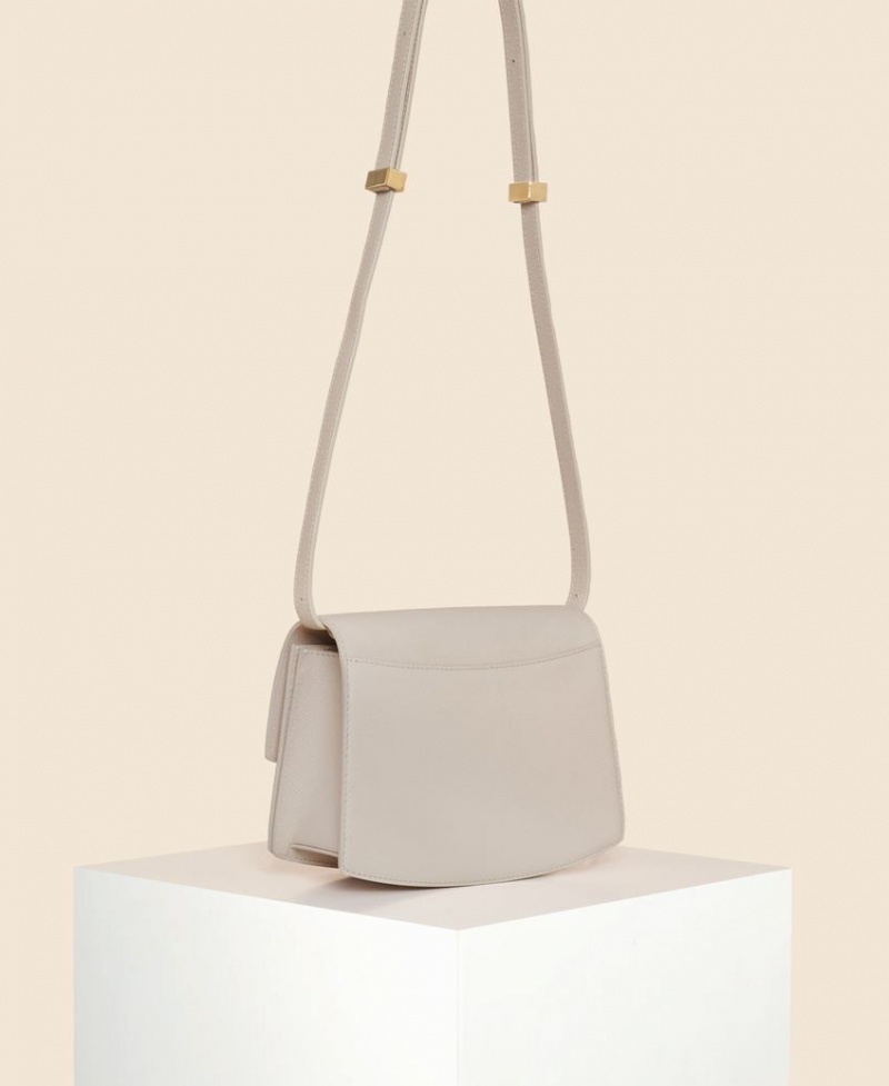 Bolsas Hombro Cafuné Small Pendulum Mujer Beige | EML87SY