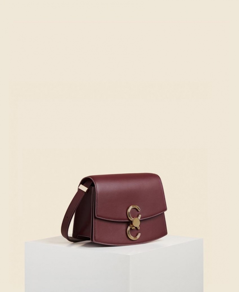 Bolsas Hombro Cafuné Small Pendulum Mujer Rojos | DAK2643IA