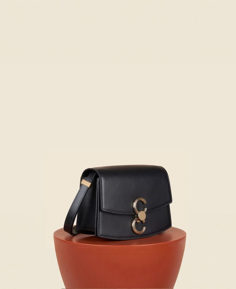 Bolsas Hombro Cafuné Small Pendulum Mujer Negros | MOS6325UX